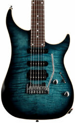 Str shape electric guitar Vigier                         Excalibur Ultra Blues (HSS, Trem, RW) - Mysterious blue