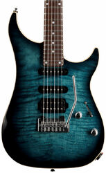 Str shape electric guitar Vigier Excalibur Ultra Blues (HSS, Trem, RW) - Mysterious blue