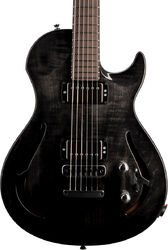 Semi-hollow electric guitar Vigier                         G.V. Hollow - Ebony fade