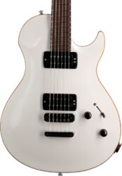 Single cut electric guitar Vigier                         G.V. Rock - Pearl white