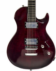 Single cut electric guitar Vigier                         G.V. Wood - Burgundy fade