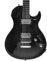 Single cut electric guitar Vigier G.V. Wood - Ebony fade