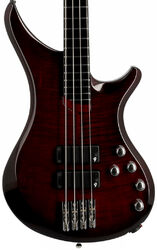 Solid body electric bass Vigier                         Passion IV - Deep burgundy