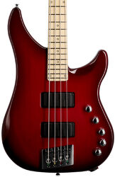 Solid body electric bass Vigier                         Roger Glover Excess Original (MN) - Clear red