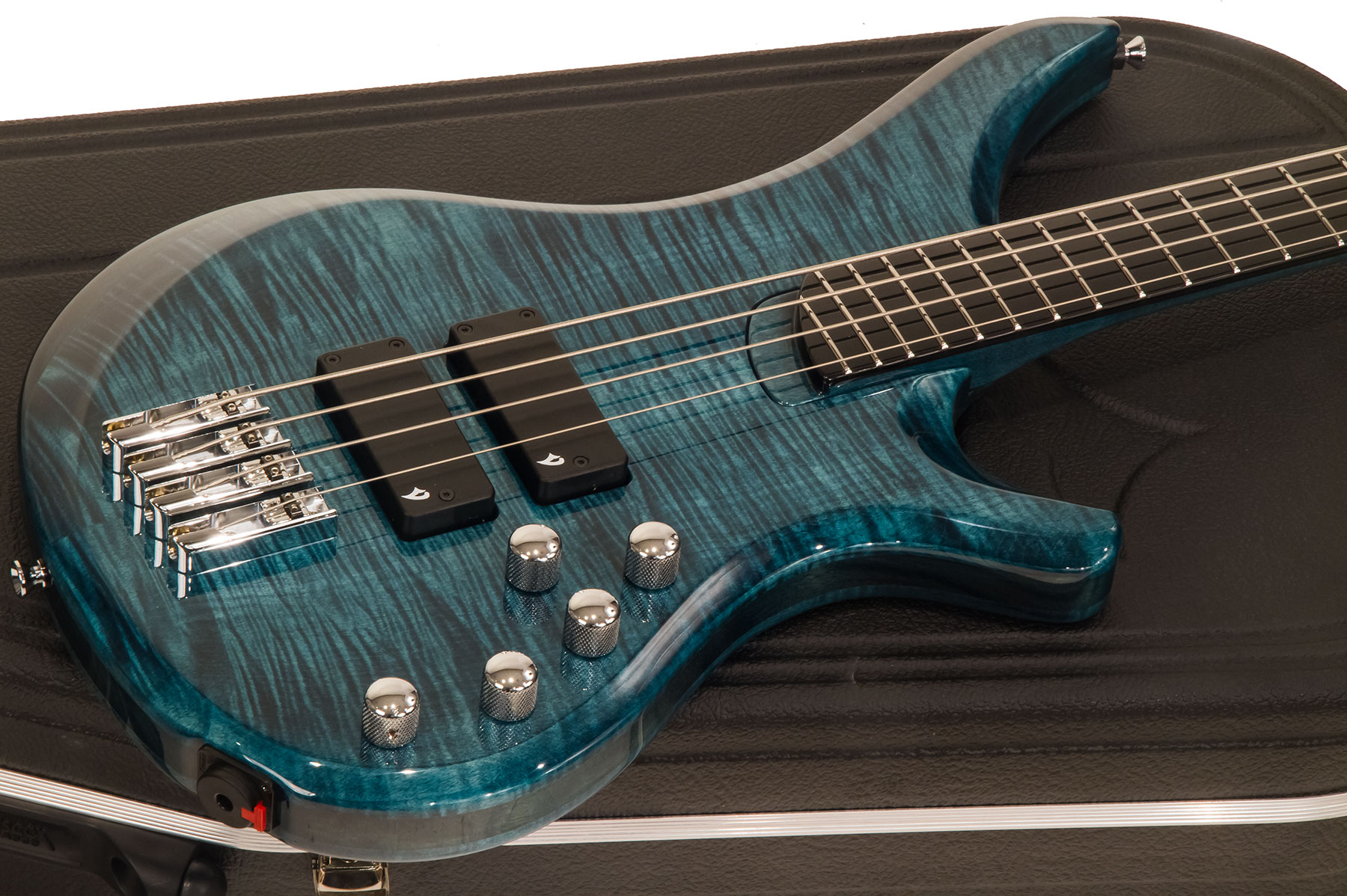 Vigier Passion Iv Active Phe - Deep Blue - Solid body electric bass - Variation 1