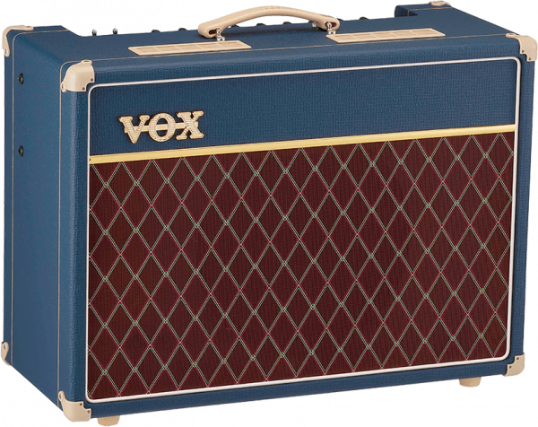 Electric guitar combo amp Vox AC15C1 Limited Edition Rich Blue