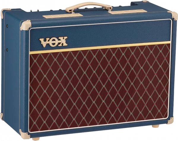 Electric guitar combo amp Vox AC15C1 Limited Edition Rich Blue
