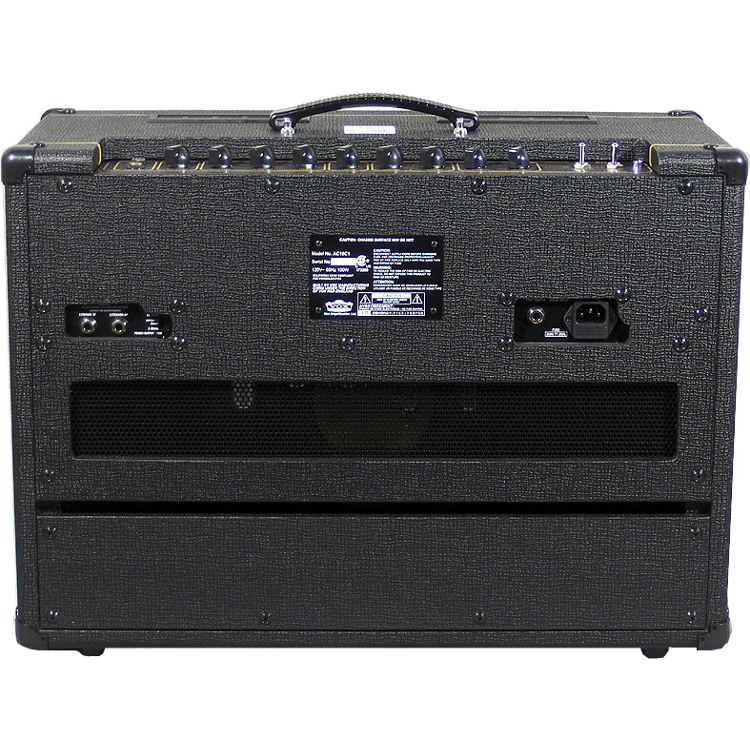 Vox Ac15c1x Custom 15w 1x12 Celestion Alnico Blue Black - Electric guitar combo amp - Variation 1