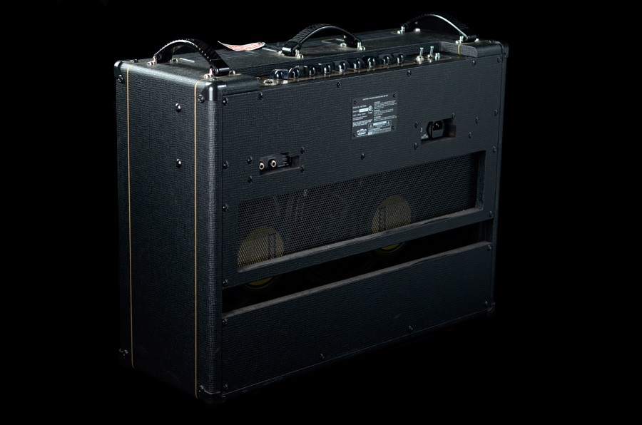 Vox Ac15c2 Twin Custom 15w 2x12 Celestion Greenback Black - Electric guitar combo amp - Variation 2