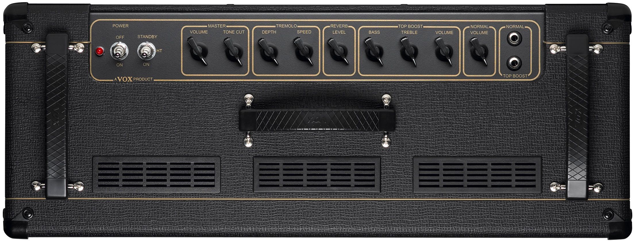 Vox Ac15c2 Twin Custom 15w 2x12 Celestion Greenback Black - Electric guitar combo amp - Variation 3