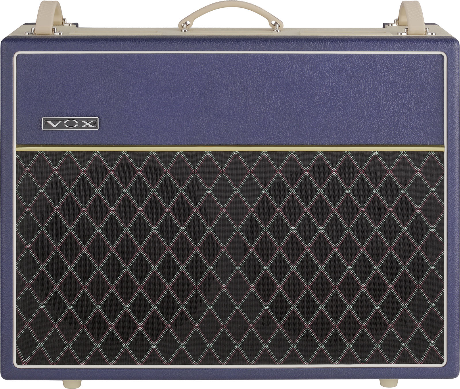 Vox Ac30c2 Ttbc All Tube Ltd 1x12 30w Two-tone Blue & Cream - Electric guitar combo amp - Variation 1