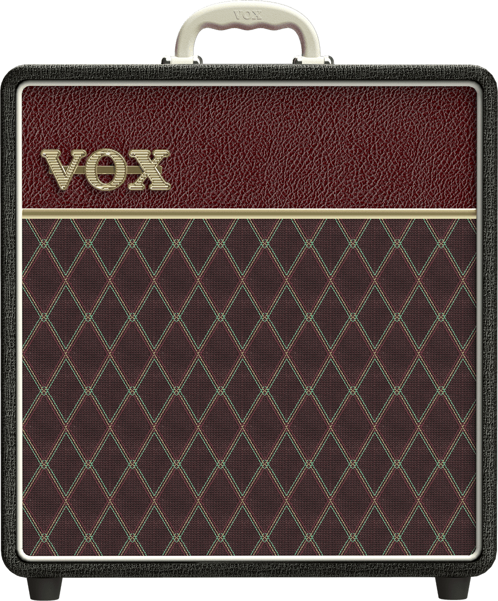 Vox Ac4c1-12 Ttbm Ltd Custom 1x12 4w Two-tone Black & Maroon - Electric guitar combo amp - Variation 1