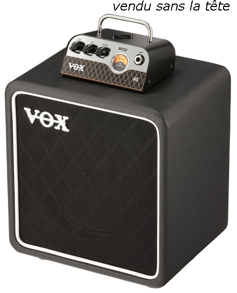 Vox Black Cab Bc108 1x8 25w 8-ohms - Electric guitar amp cabinet - Variation 2