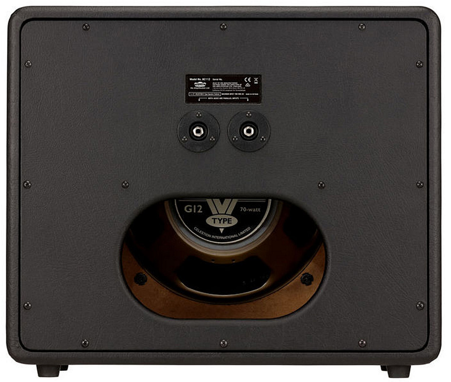 Vox Black Cab Bc112 1x12 70w 8-ohms - Electric guitar amp cabinet - Variation 2