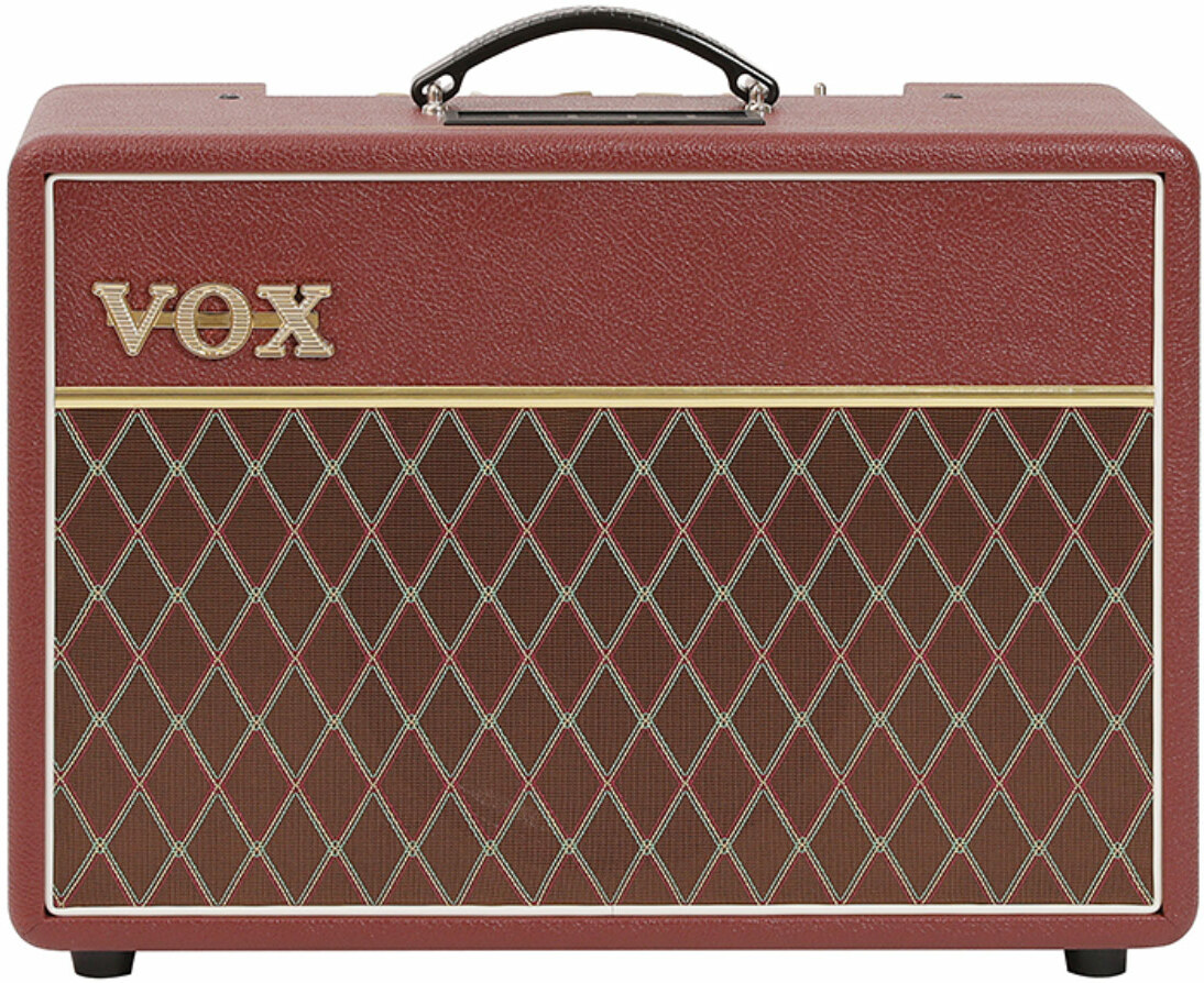 Vox Ac10c1-mb Ltd 10w 1x10 Maroon Bronco - Electric guitar combo amp - Main picture
