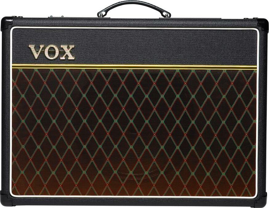Vox Ac15c1 Custom 15w 1x12 Greenback Black - Electric guitar combo amp - Main picture