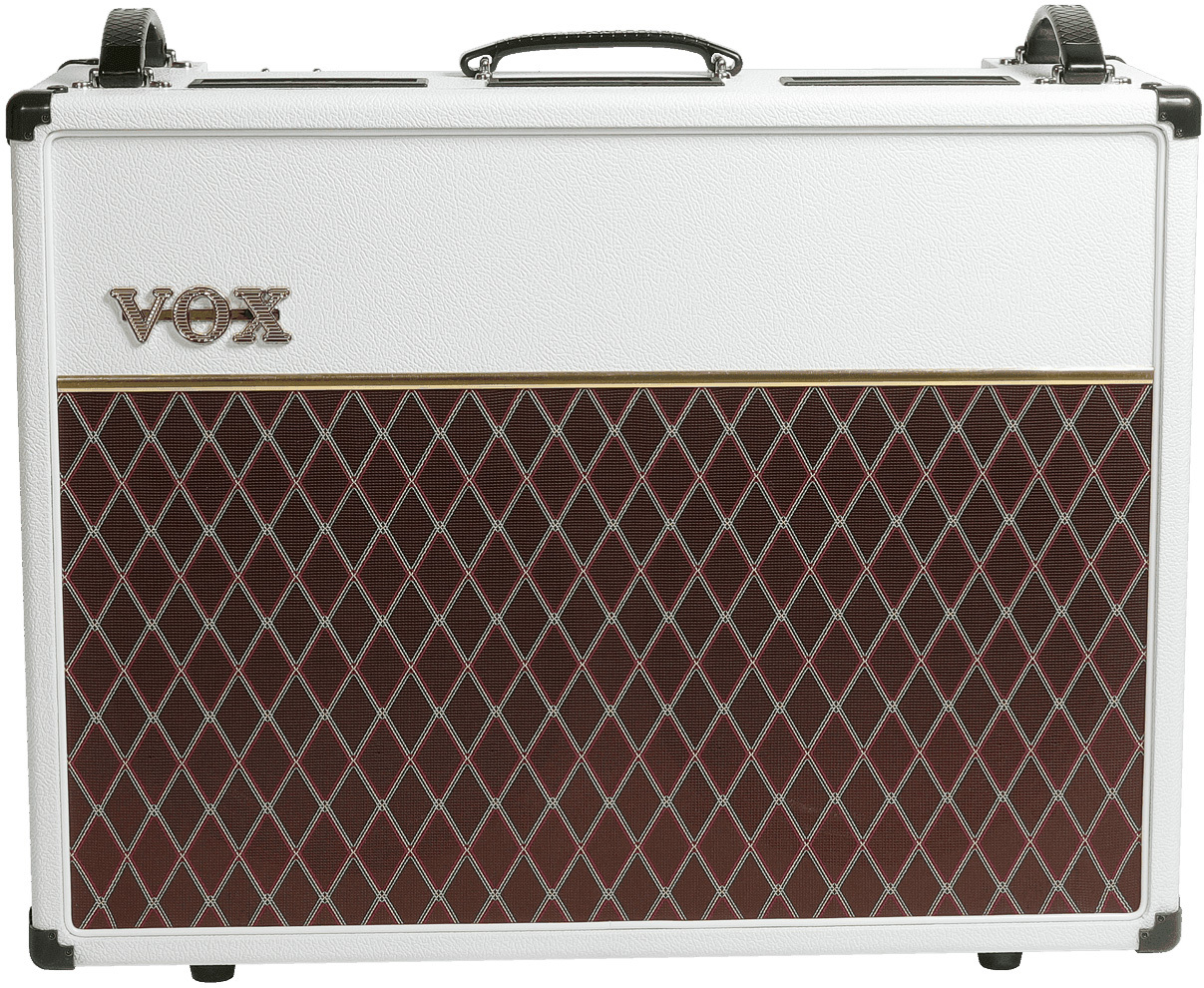 Vox Ac30c2 Limited Edition White Bronco 30w 2x12 - Electric guitar combo amp - Main picture