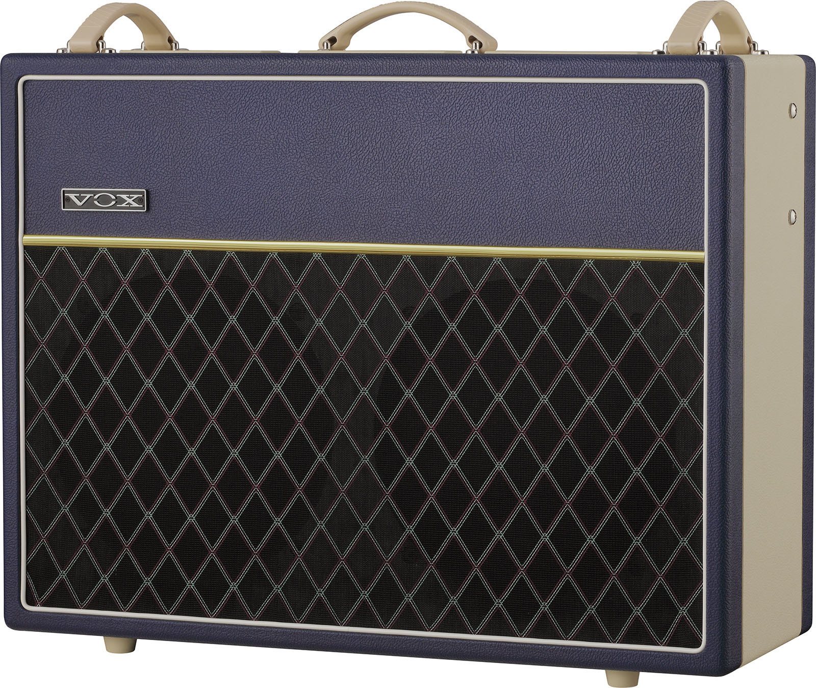 Vox Ac30c2 Ttbc All Tube Ltd 1x12 30w Two-tone Blue & Cream - Electric guitar combo amp - Main picture