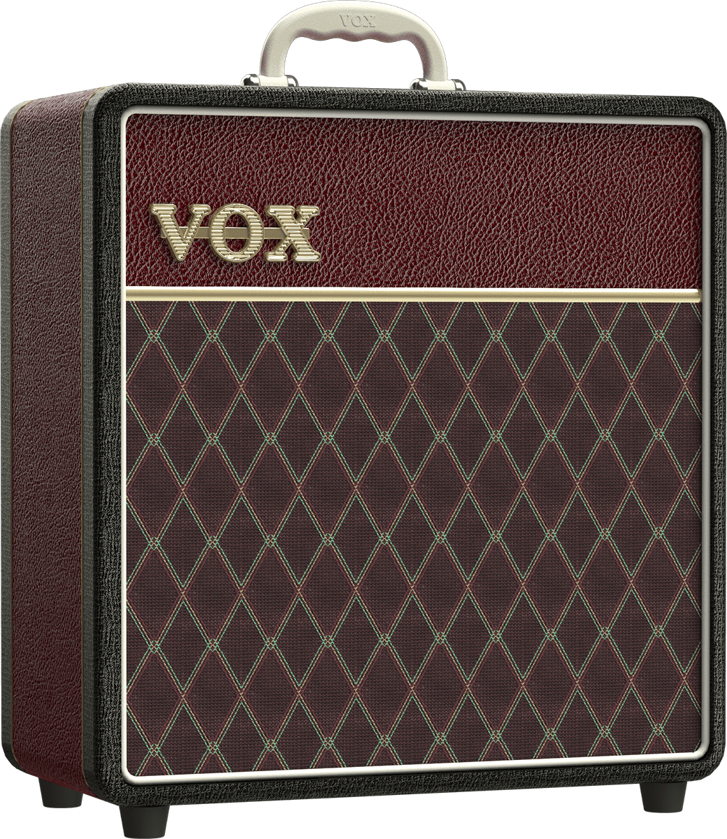 Vox Ac4c1-12 Ttbm Ltd Custom 1x12 4w Two-tone Black & Maroon - Electric guitar combo amp - Main picture