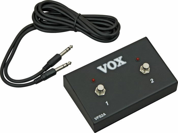 Vox Vfs-2a Dual Footswitch With Led Pour Valve Reactor & Ac Custom - Amp footswitch - Main picture