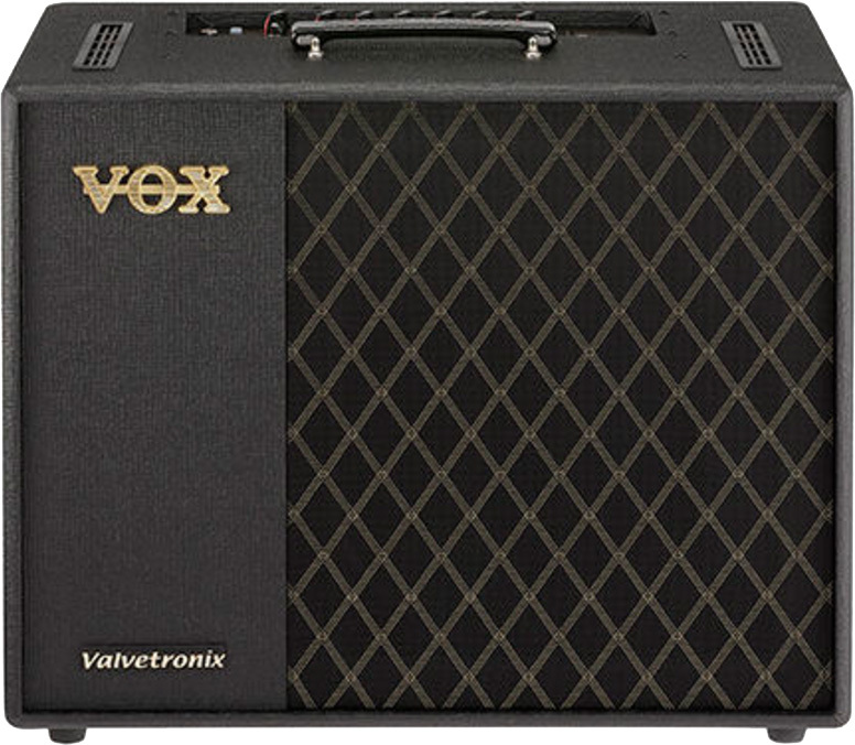 Vox Vt100x Valvetronix 100w 1x12 Black - Electric guitar combo amp - Main picture