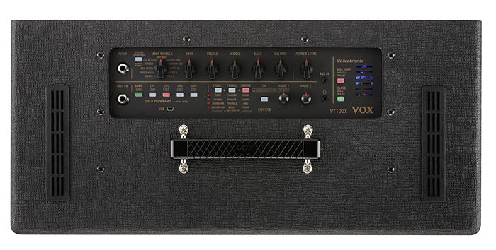 Vox Vt100x Valvetronix 100w 1x12 Black - Electric guitar combo amp - Variation 2