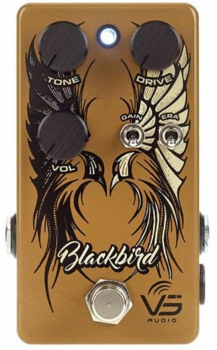 Overdrive, distortion & fuzz effect pedal Vs audio Blackbird Overdrive