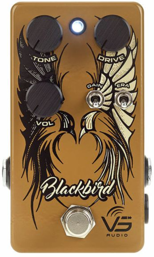 Vs Audio Blackbird Overdrive - Overdrive, distortion & fuzz effect pedal - Main picture