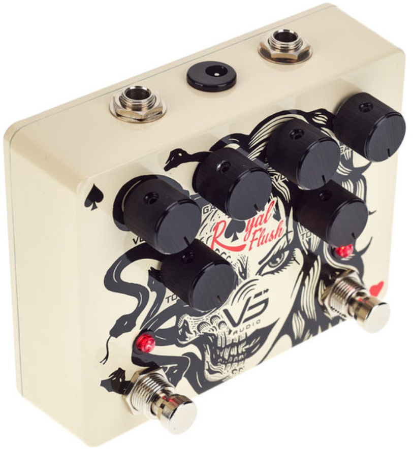 Vs Audio Royal Flush Dual Overdrive - Overdrive, distortion & fuzz effect pedal - Variation 2