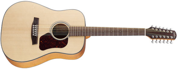 Walden Serie 500 D552 Natura 12 Cordes - Natural - Acoustic guitar & electro - Main picture