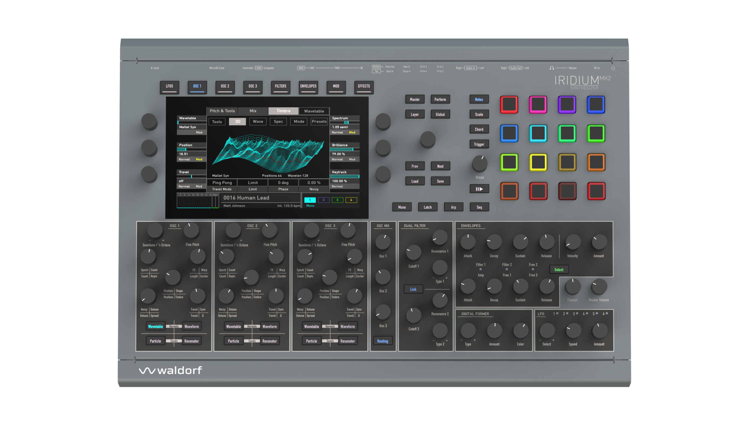Waldorf Iridium Desktop Mk2 - Expander - Variation 1