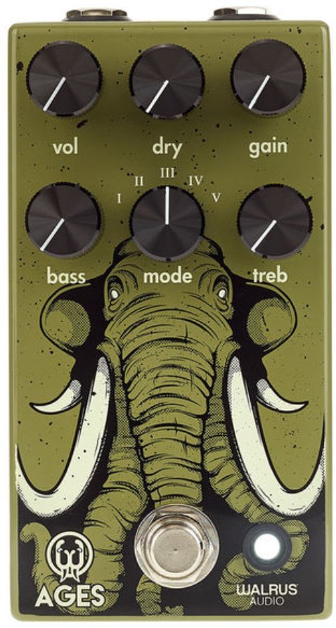 Walrus Ages Five-state Overdrive - Overdrive, distortion & fuzz effect pedal - Main picture