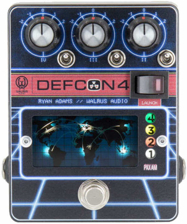 Walrus Defcon4 Preamp  Eq Boost - Volume, boost & expression effect pedal - Main picture