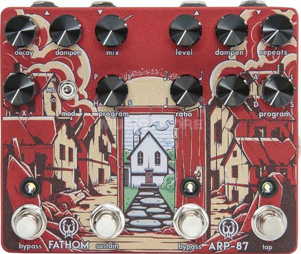 Walrus Fathom / Arp-87  Limited Edition - Reverb, delay & echo effect pedal - Main picture