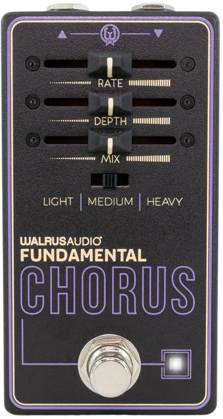 Walrus Fundamental Chorus - Modulation, chorus, flanger, phaser & tremolo effect pedal - Main picture