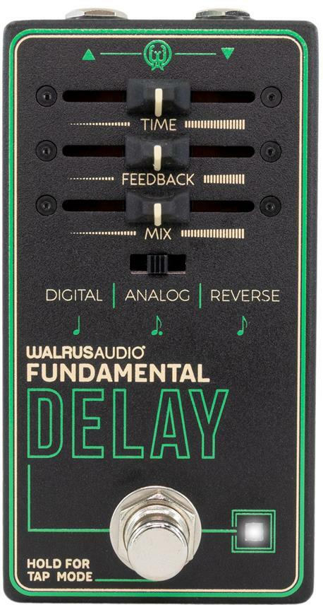 Walrus Fundamental Delay - Reverb, delay & echo effect pedal - Main picture