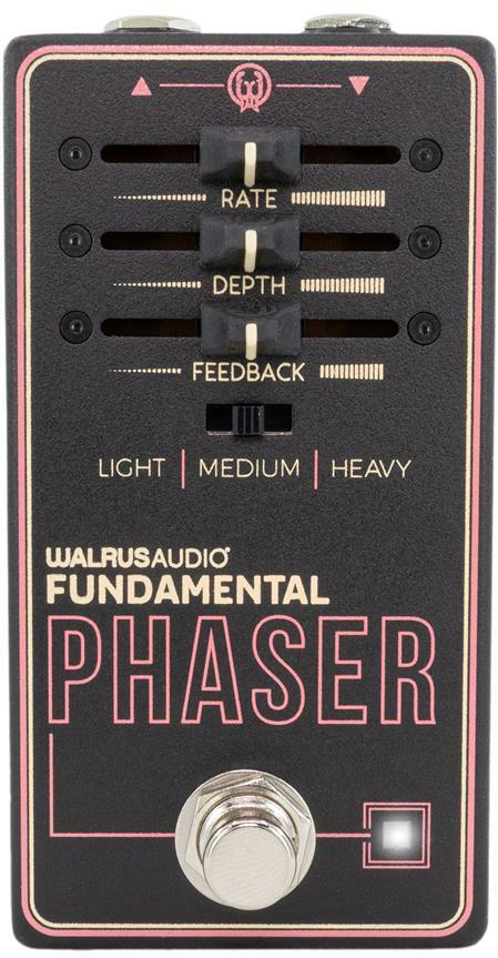 Walrus Fundamental Phaser - Modulation, chorus, flanger, phaser & tremolo effect pedal - Main picture