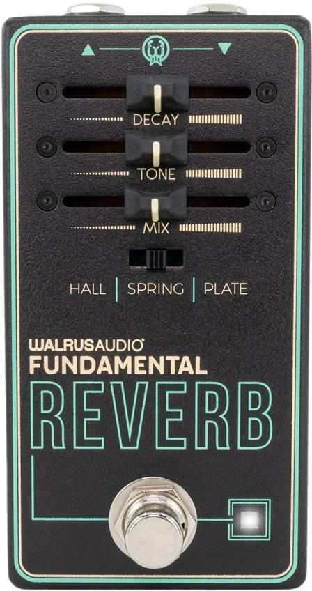 Walrus Fundamental Reverb - Reverb, delay & echo effect pedal - Main picture