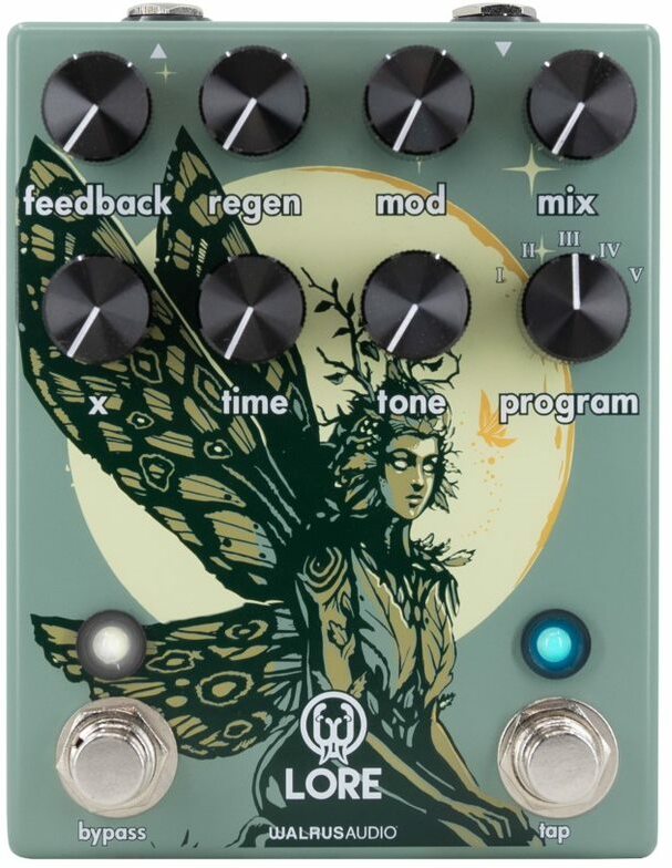 Walrus Lore - Reverb, delay & echo effect pedal - Main picture