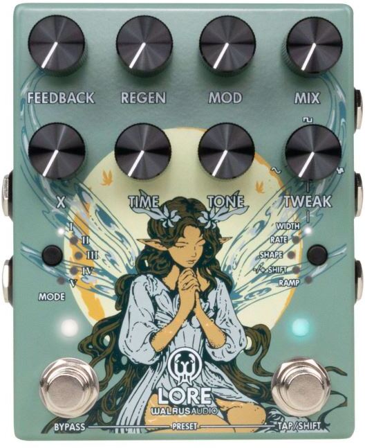 Walrus Audio Lore Mkii Green - Reverb, delay & echo effect pedal - Main picture