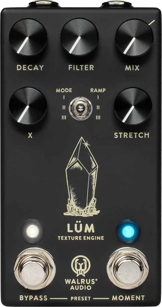 Walrus Audio Lum Black - Reverb, delay & echo effect pedal - Main picture