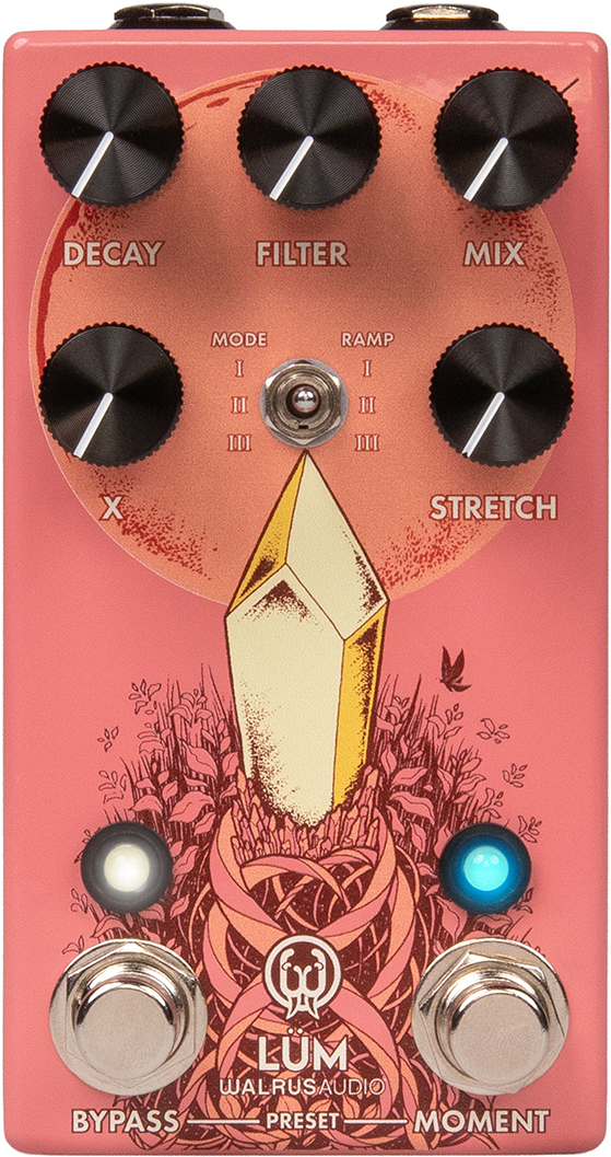 Walrus Audio Lum Guava - Reverb, delay & echo effect pedal - Main picture