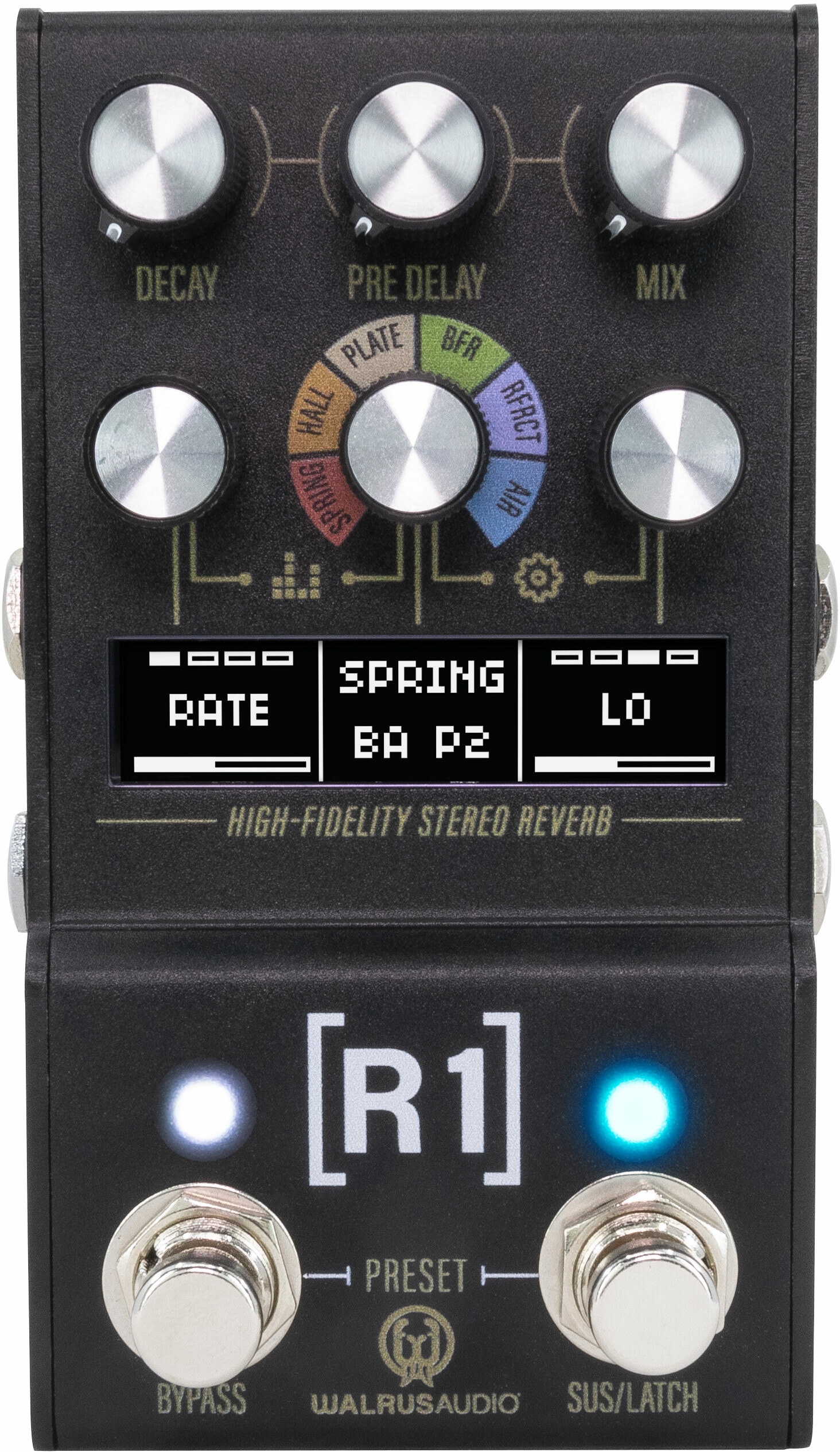 Walrus Audio Mako R1 Mkii - Reverb, delay & echo effect pedal - Main picture