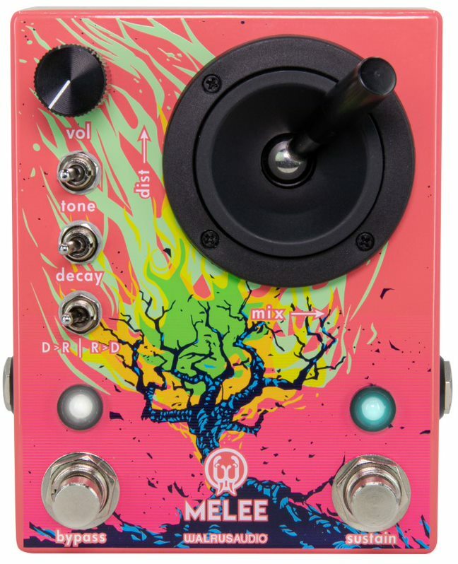 Walrus Melee Reverb/distortion Fx Pedal - Reverb, delay & echo effect pedal - Main picture