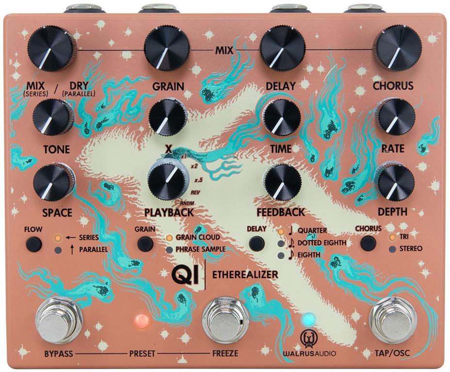 Walrus Audio Qi Etherealizer Tk - Multieffect for electric guitar - Main picture