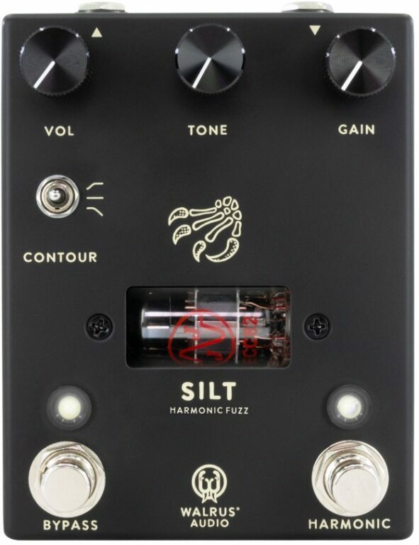 Walrus Silt Harmonic Tube Fuzz Black - Overdrive, distortion & fuzz effect pedal - Main picture