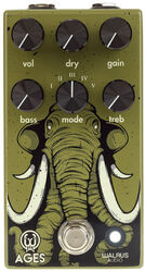Overdrive, distortion & fuzz effect pedal Walrus Ages Five-State Overdrive