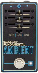 Reverb, delay & echo effect pedal Walrus Fundamental Ambient Reverb