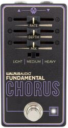 Modulation, chorus, flanger, phaser & tremolo effect pedal Walrus Fundamental Chorus
