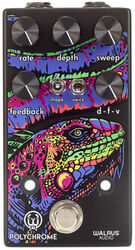 Modulation, chorus, flanger, phaser & tremolo effect pedal Walrus Polychrome Flanger